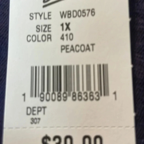 Architect women’s 1X  navy top - Picture 7 of 7